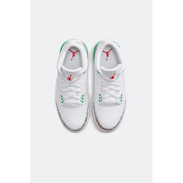 AIR JORDAN 3 RETRO LUCKY GREEN - MUJER 6