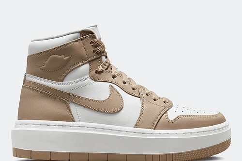 JORDAN 1 ELEVATE MID WHITE DESERT - MUJER