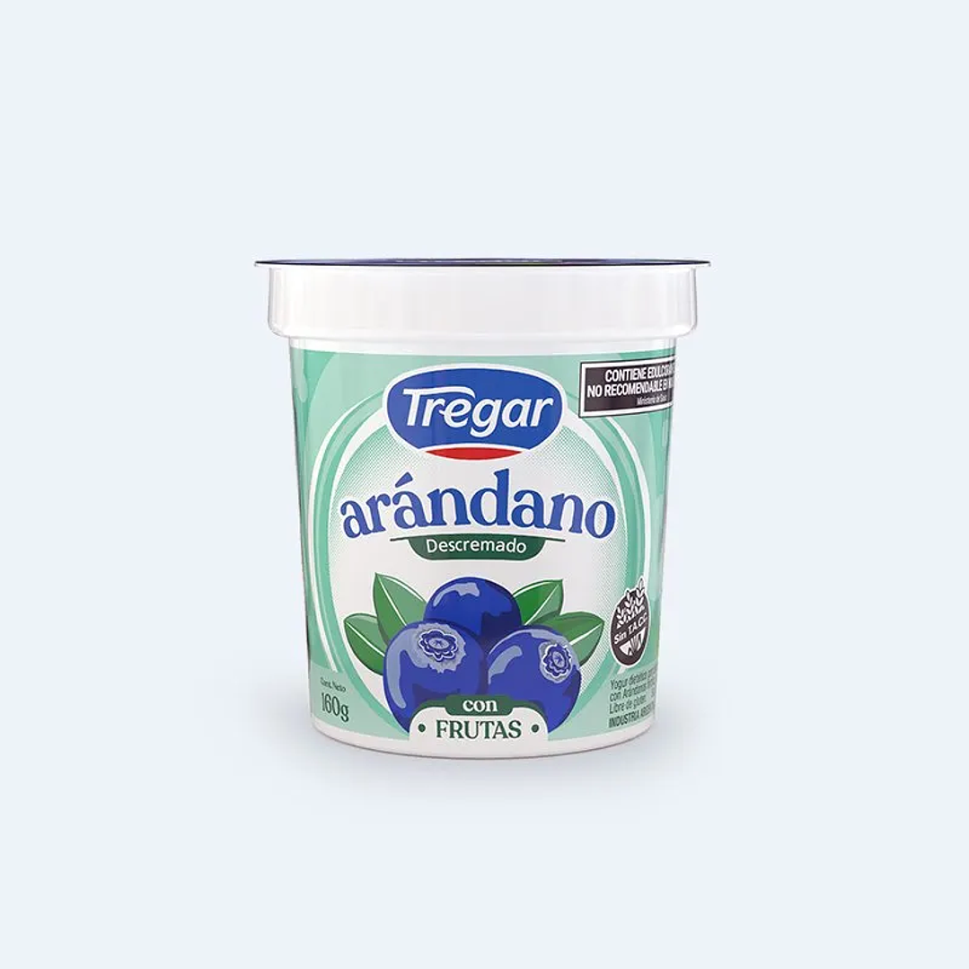 yogurt con fruta tregar entero/descremado  4