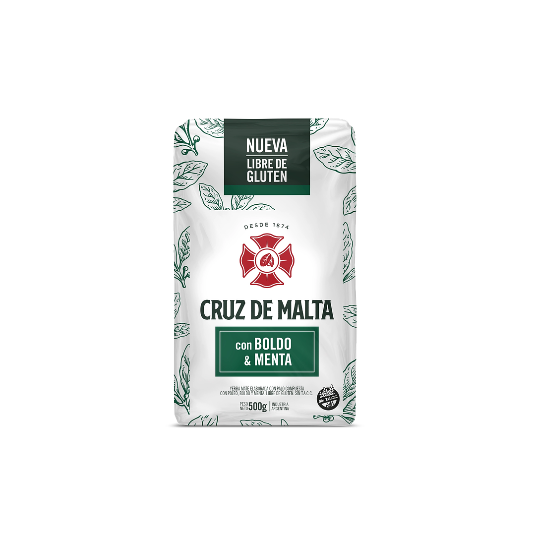 CRUZ DE MALTA BOLDO Y MENTA X500G 1