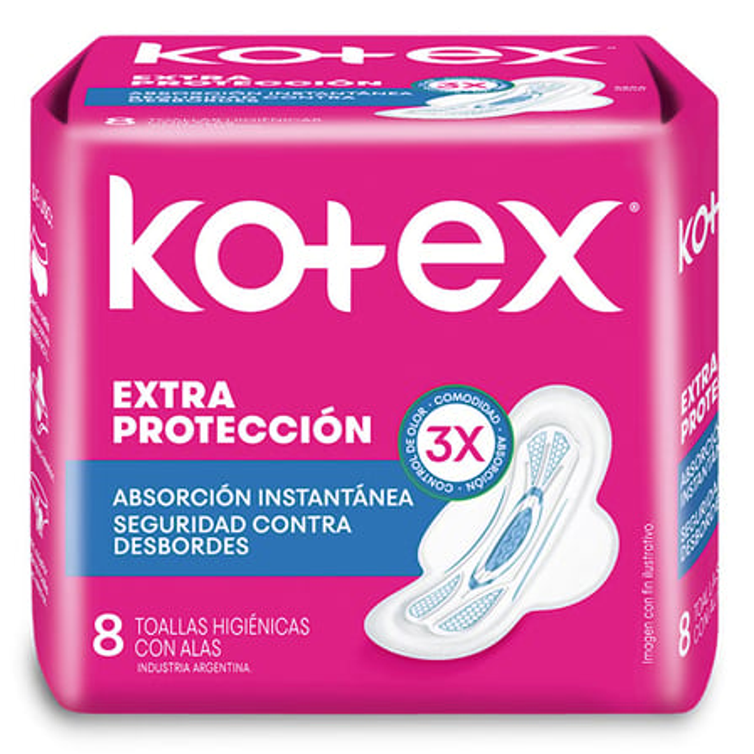 TOALLITA KOTEX X8 1