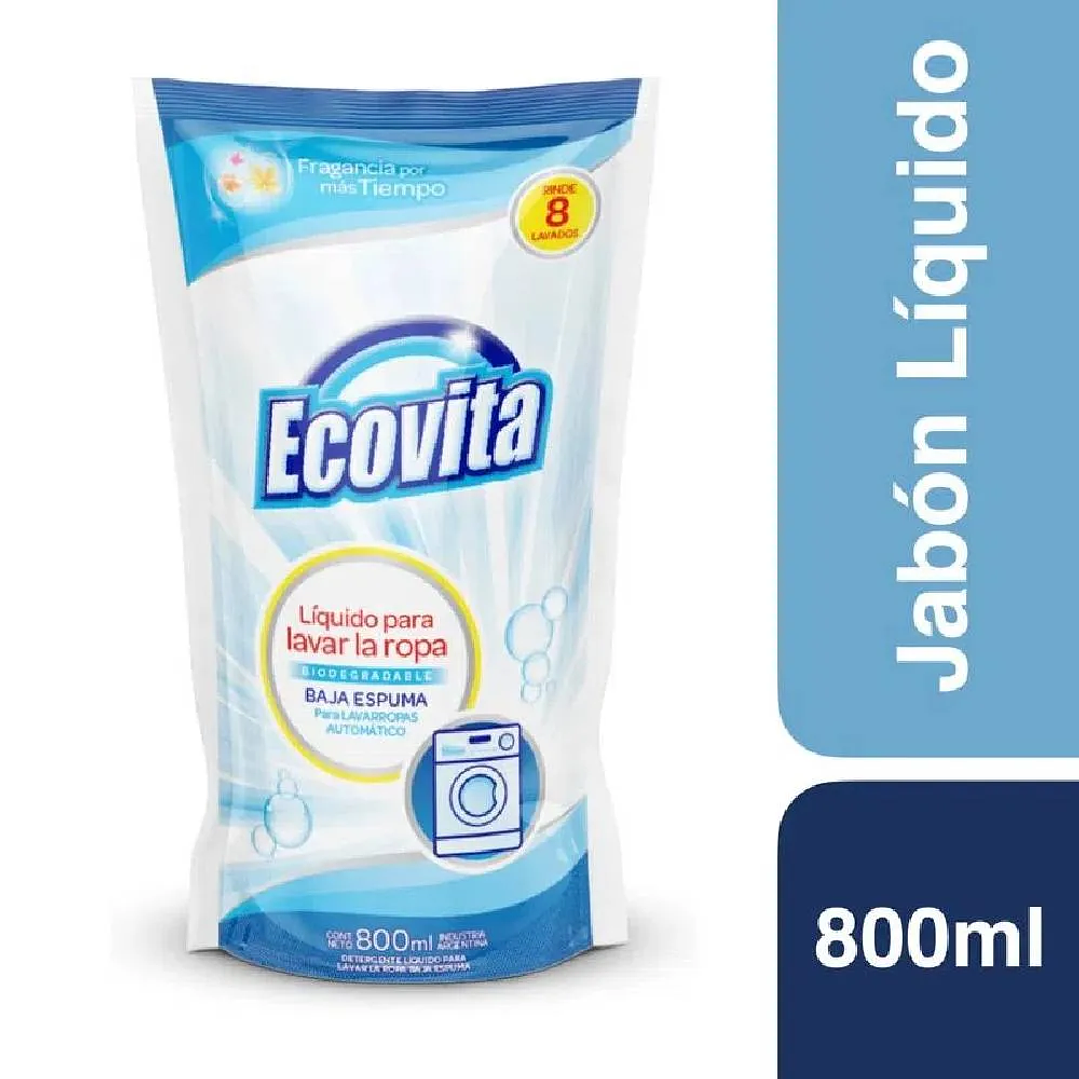 JABON LIQUIDO ECOVITA X800ML 1