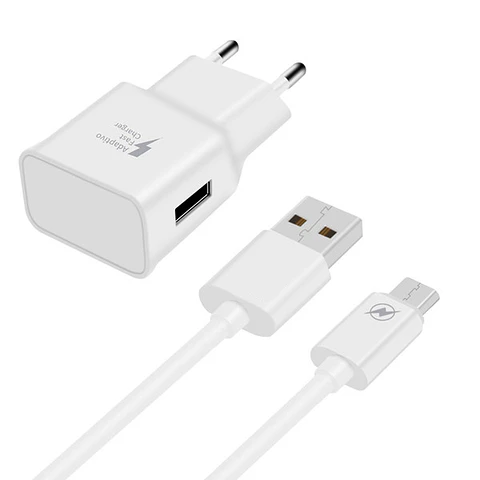 Cargador Teléfono Celular Micro USB 5v 2.4a