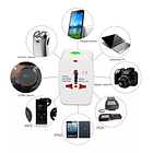 Adaptador De Viaje Universal Corriente Enchufe Us Uk Au Eu 7