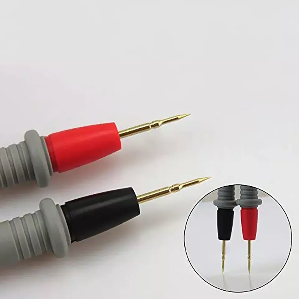 Cables Punta De Tester Multímetro 1000v 20a Pinzas De Prueba 4