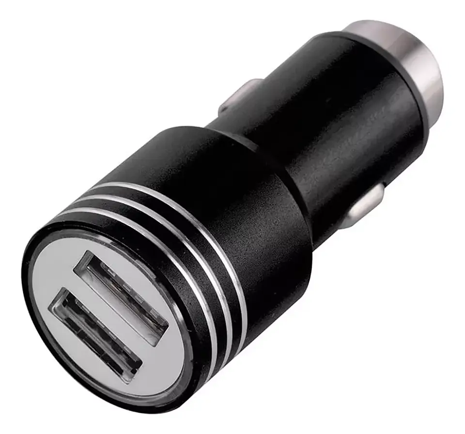 Cargador Teléfono Celular Tablet Automóvil 2 USB 5v 2.4a 1