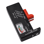 Probador Pilas Tester Medidor Baterías AA AAA 9v C D Botón 2