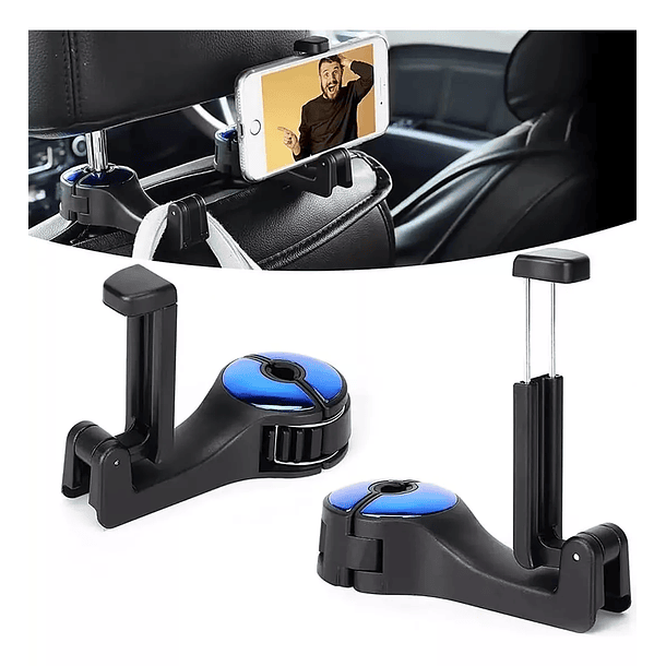 Soporte Teléfono Porta Celular Para Respaldo Asiento De Auto 5