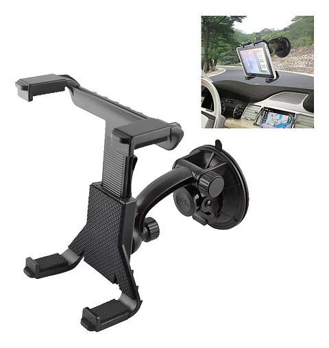 Soporte Auto Porta Tablet Automóvil Parabrisas Ventosa
