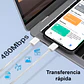 Cargador Teléfono Celular Cable Tipo C Usb C Rápido 35w PD - Miniatura 6
