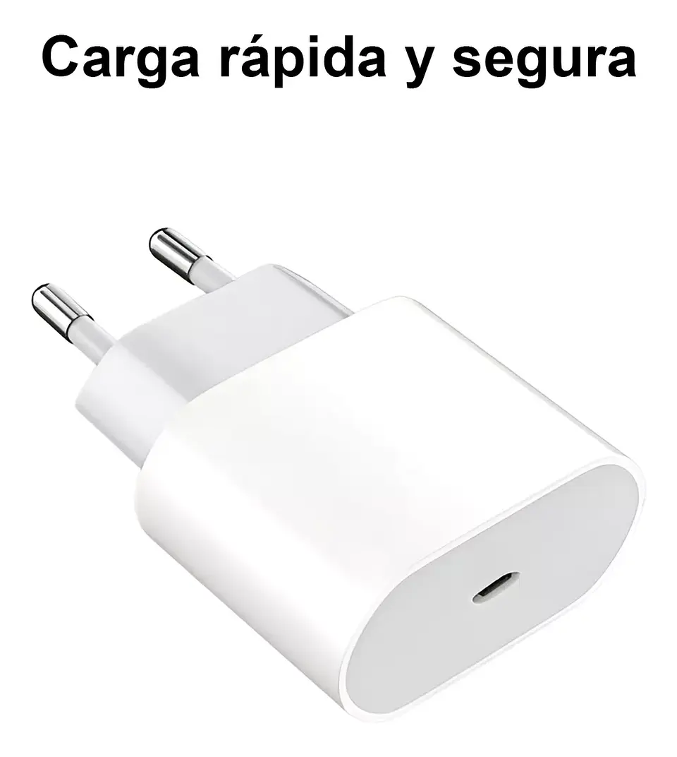 Cargador Teléfono Celular Cable Tipo C Usb C Rápido 35w PD 3