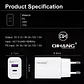 Cargador Celular Tipo C Usb C + Usb 20w Pd Z47 - Miniatura 4