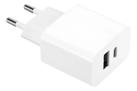 Cargador Celular Tipo C Usb C + Usb 20w Pd Z47