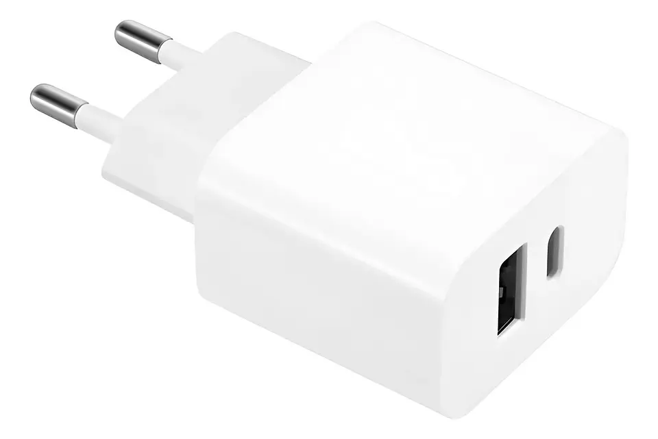 Cargador Celular Tipo C Usb C + Usb 20w Pd Z47 2