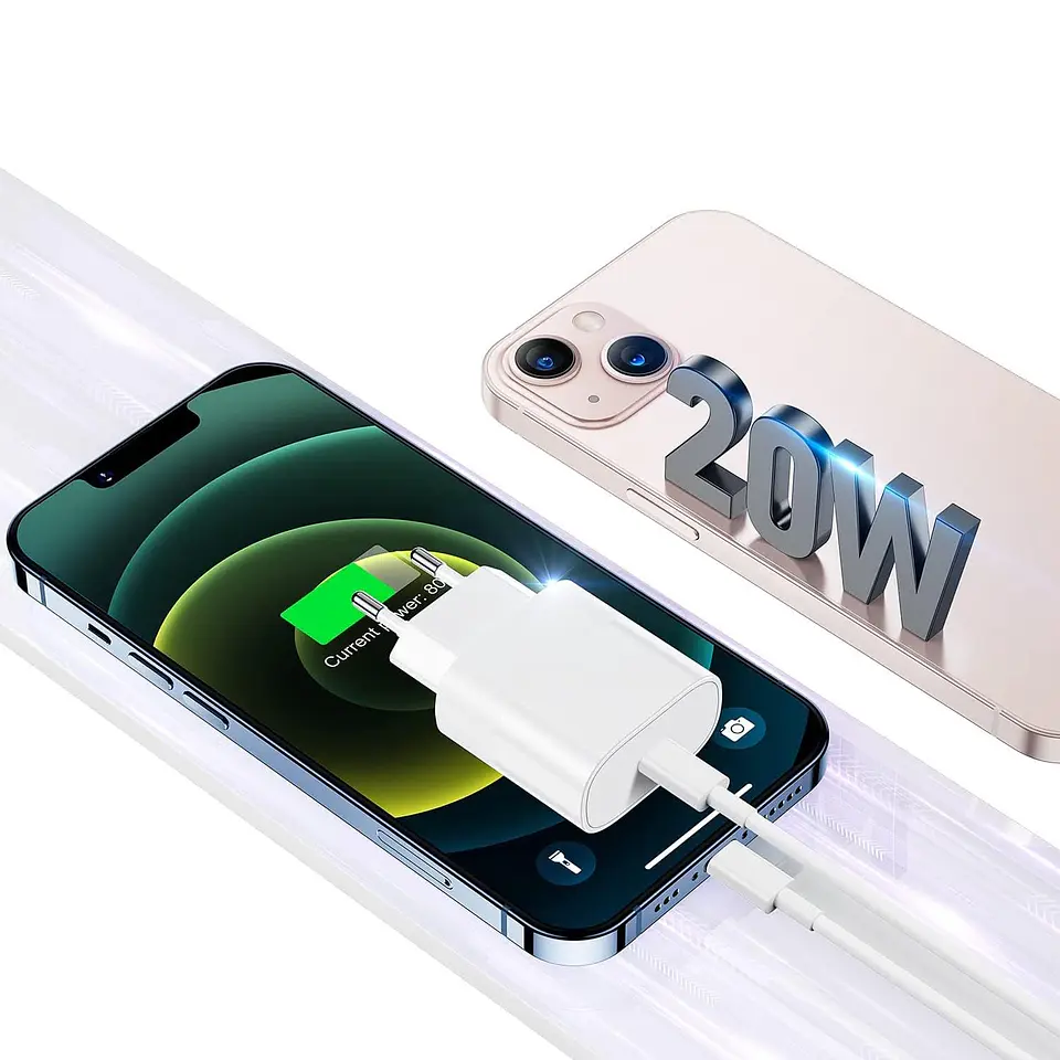 Cargador Iphone Con Cable 20w PD ONICE 2