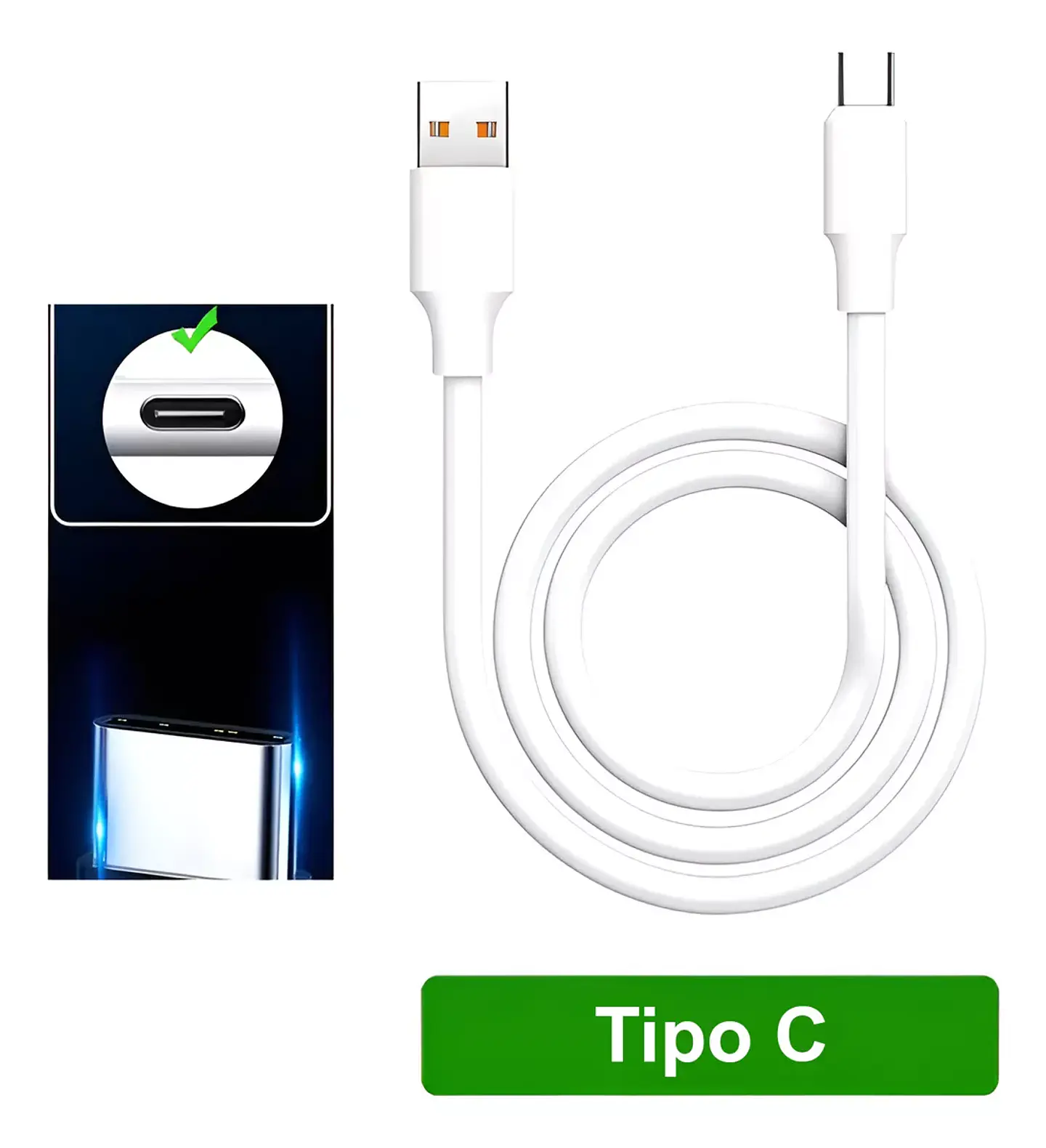 Cable Tipo C Type C USB-C 4