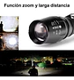 Linterna Led Táctica Zoom Potente Recargable Largo Alcance - Miniatura 2