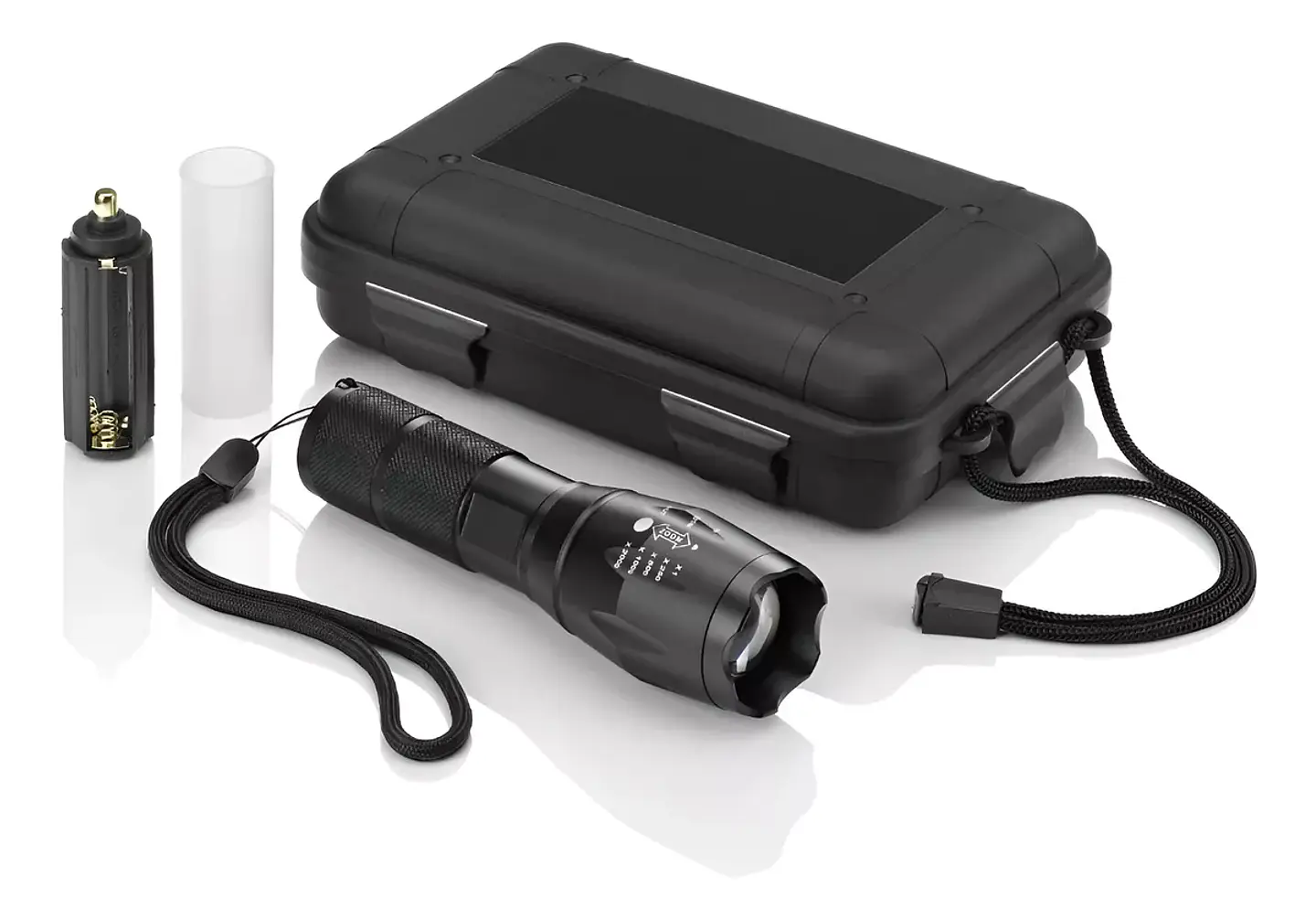 Linterna Led Táctica Zoom Potente Recargable Largo Alcance 5