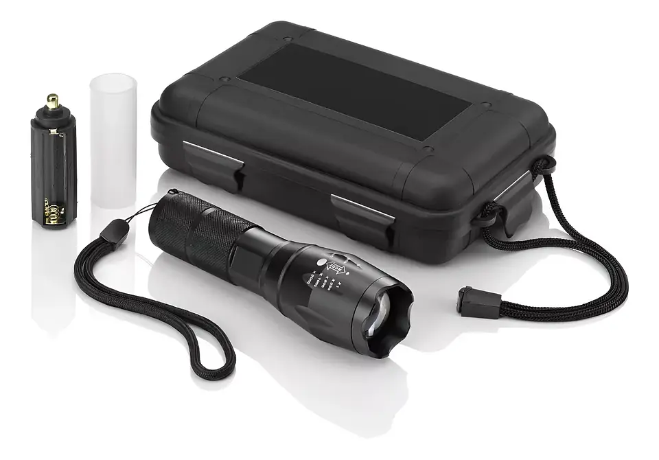 Linterna Led Táctica Zoom Potente Recargable Largo Alcance 5