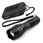 Linterna Led Táctica Zoom Potente Recargable Largo Alcance - Miniatura 1