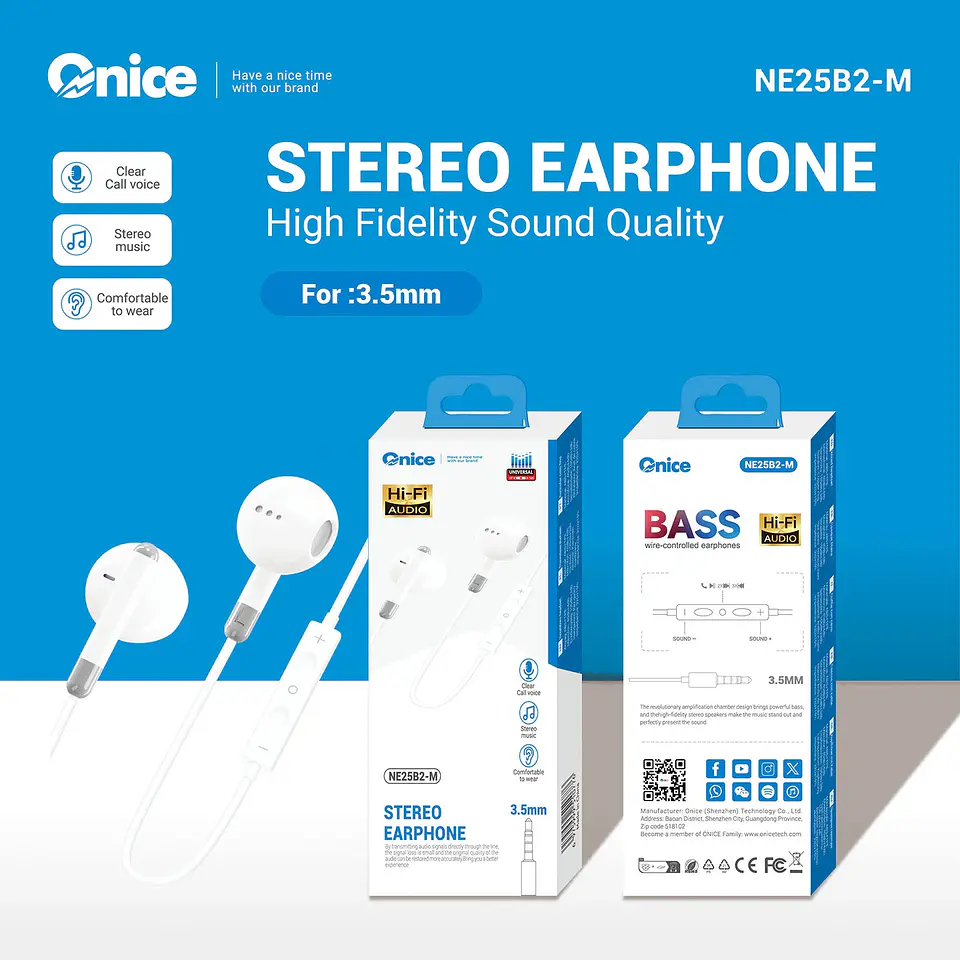 Audífonos para Teléfono Celular Con Micrófono 2