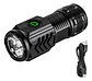 Mini Linterna Led Táctica Recargable Usb Tipo C - Miniatura 1