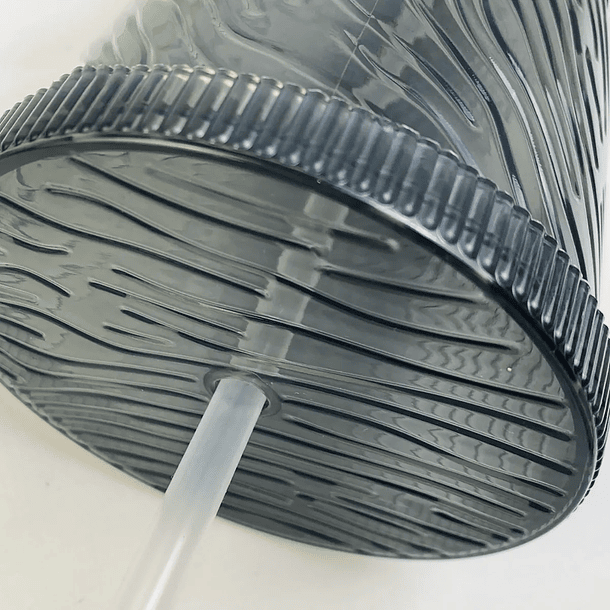 Vaso Grande 1 Litro Con Tapa Bombilla Reutilizable 8