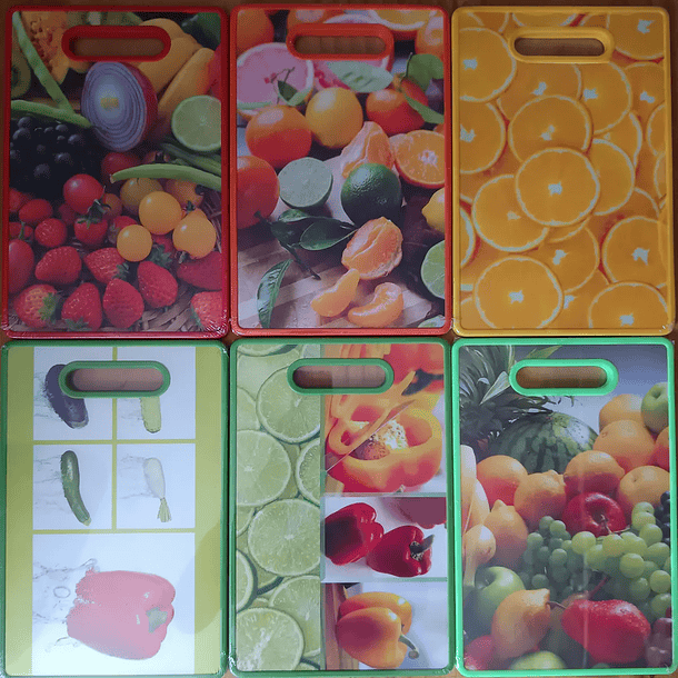 Tabla De Cortar Picar 30x20 Cm Para Cocinar Carne Y Verduras 2