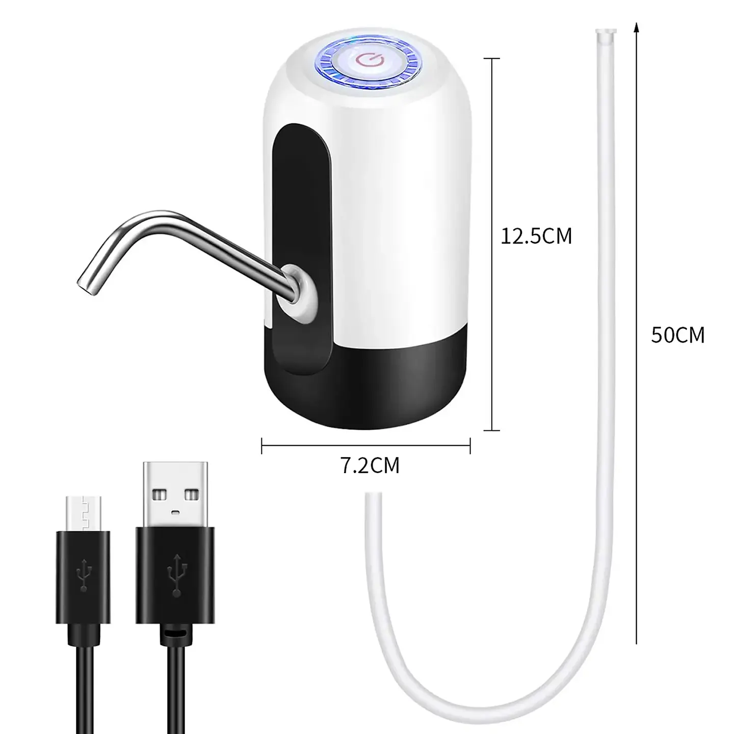 Dispensador De Agua Eléctrico Bomba Para Bidon Recargable 5