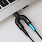 Adaptador Audio Micrófono 3.5 Mm Audífonos Pc Celular - Miniatura 3
