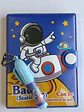 Mini Libretas Con Diseño Astronauta Broche Y Lápiz 11 X 8 Cm - Miniatura 3