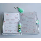 Mini Libreta Con Diseño De Panda Broche Y Lápiz 11 X 8 Cm 2