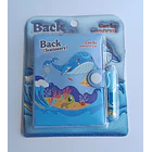 Mini Libreta Con Diseño De Ballena Broche Y Lápiz 11 X 8 Cm 4