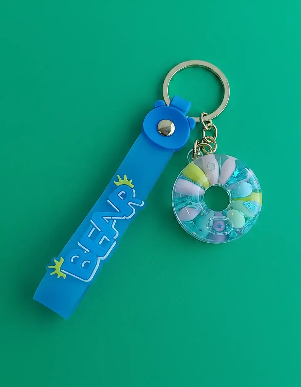 Llaveros Diseño De Dona 6 Colores Diferentes 2