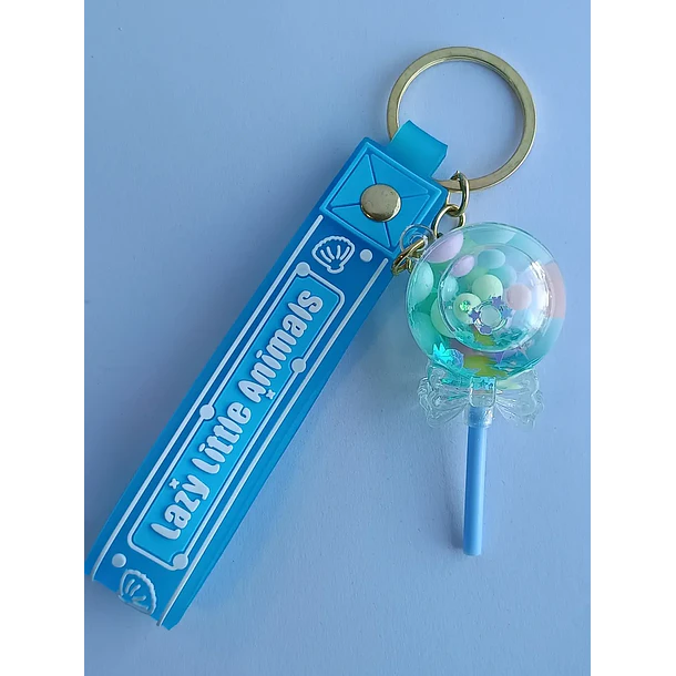 Llavero Diseño De Koyac 6 Colores Diferentes - Azul