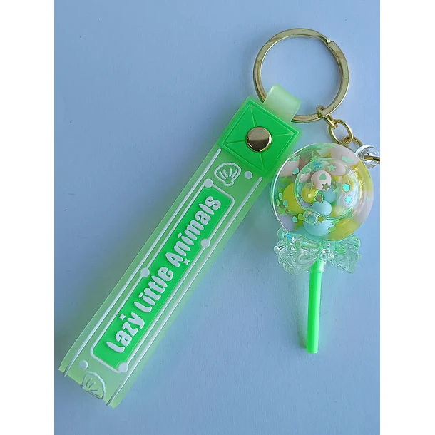 Llavero Diseño De Koyac 6 Colores Diferentes - Verde
