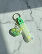Llaveros Diseño De Corazón 6 Colores Diferentes - Miniatura 8