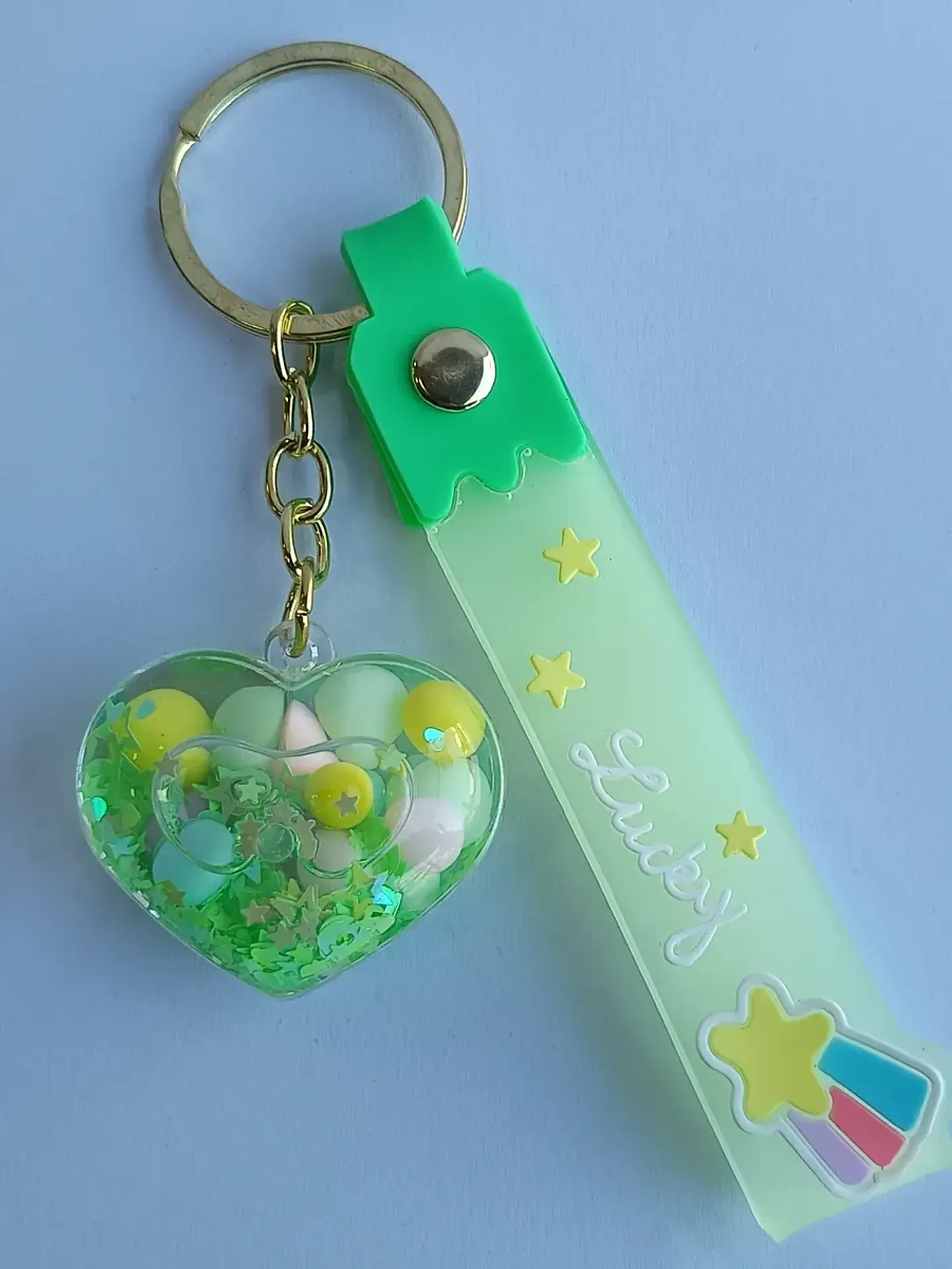 Llaveros Diseño De Corazón 6 Colores Diferentes 7