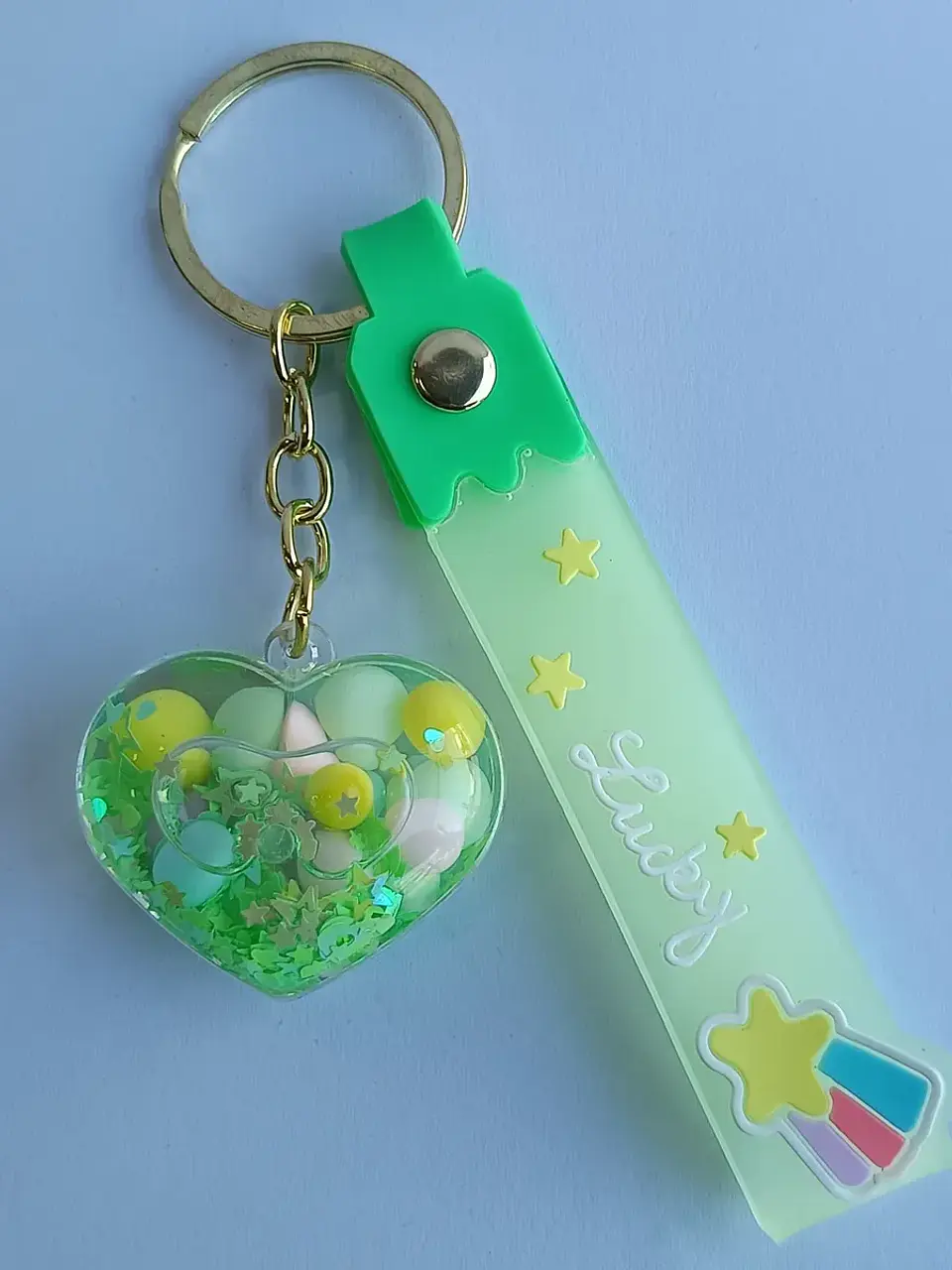 Llaveros Diseño De Corazón 6 Colores Diferentes 7
