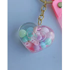 Llavero Diseño De Corazón 6 Colores Diferentes 2