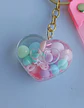 Llaveros Diseño De Corazón 6 Colores Diferentes - Miniatura 2