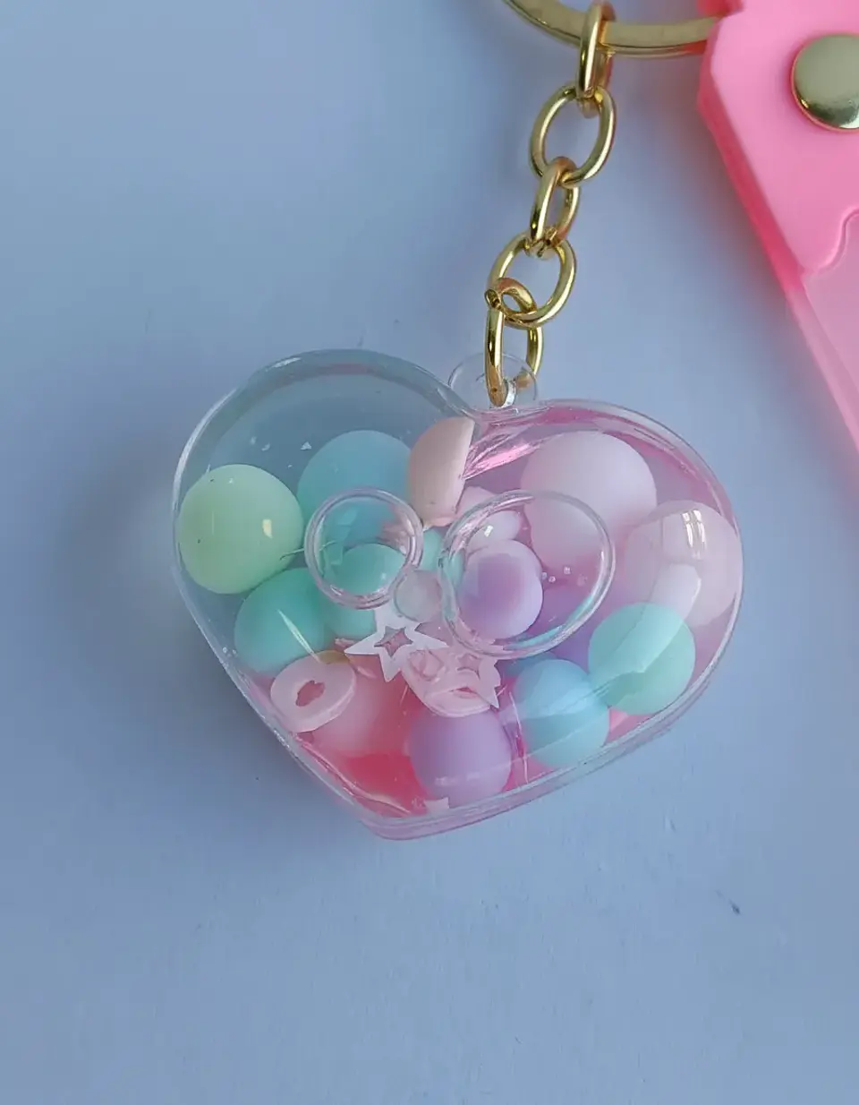 Llaveros Diseño De Corazón 6 Colores Diferentes 2