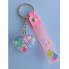 Llavero Diseño De Corazón 6 Colores Diferentes 1