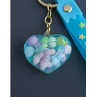Llavero Diseño De Corazón 6 Colores Diferentes 17