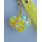Llavero Diseño De Corazón 6 Colores Diferentes 6