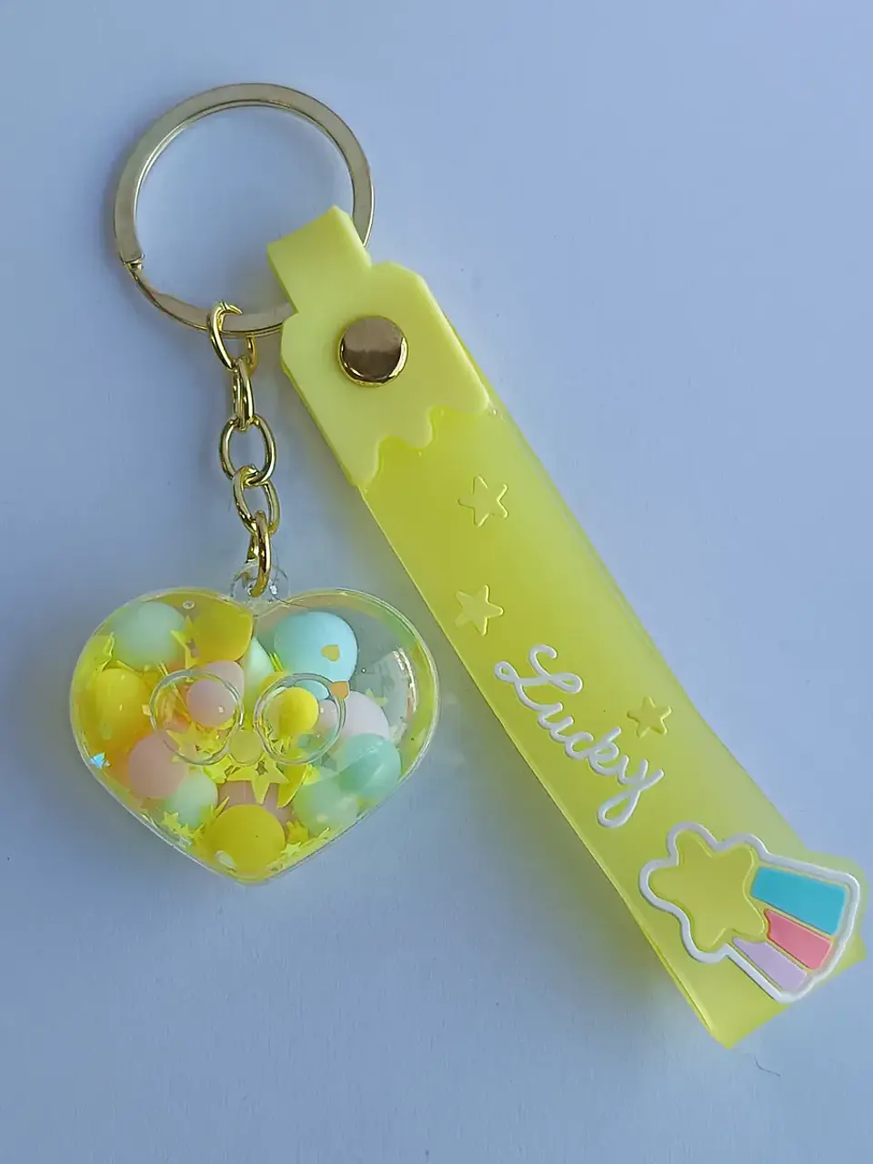 Llaveros Diseño De Corazón 6 Colores Diferentes 4