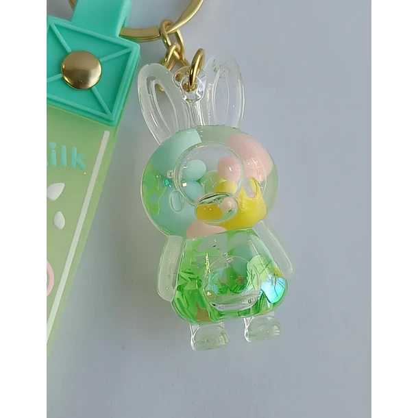 Llavero Diseño De Conejo 6 Colores Diferentes 3