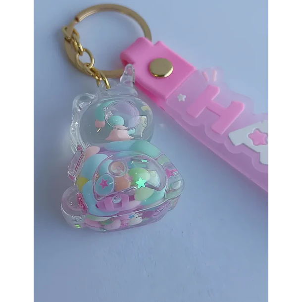 Llavero Diseño De Unicornio 6 Colores Diferentes 3