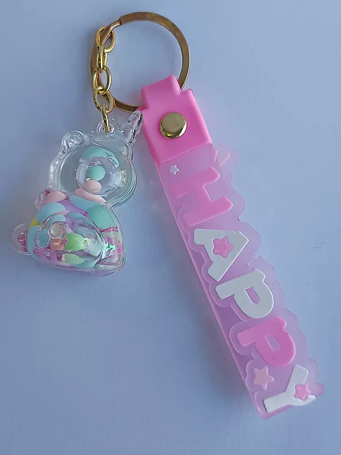Llavero Diseño De Unicornio 6 Colores Diferentes