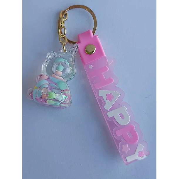 Llavero Diseño De Unicornio 6 Colores Diferentes